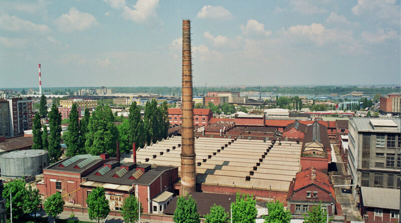Dawna fabryka włókiennicza Elaneks może być miejscem nowego stadionu Rakowa Częstochowa